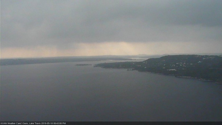 Lake Travis webcam, May 18, 2019 5:45 PM CT