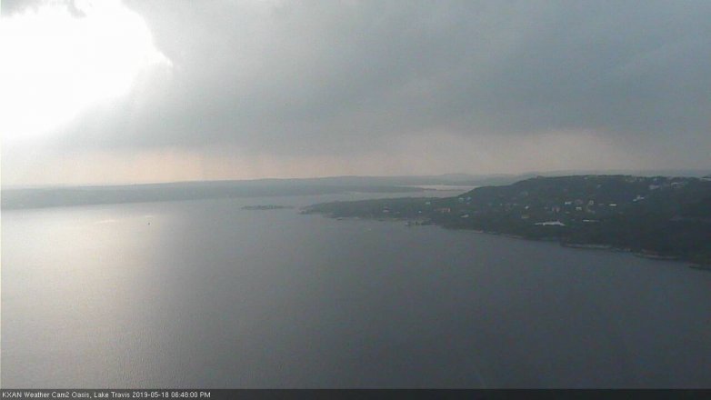 Lake Travis webcam, May 18, 2019 5:50 PM CT