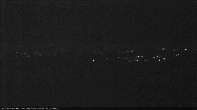 Lake Travis webcam, May 18, 2019 8:35 PM CT