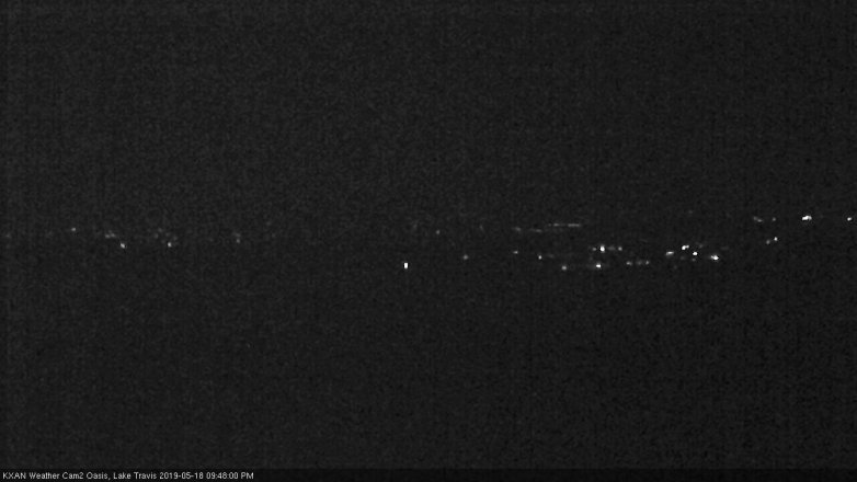 Lake Travis webcam, May 18, 2019 8:50 PM CT