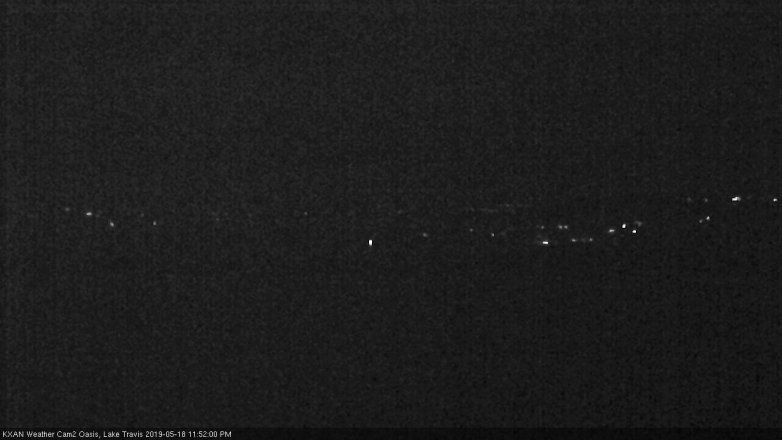 Lake Travis webcam, May 18, 2019 10:55 PM CT