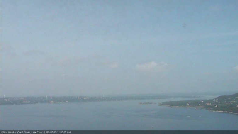 Lake Travis webcam, May 19, 2019 10:05 AM CT