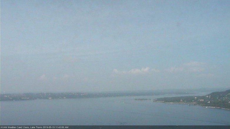 Lake Travis webcam, May 19, 2019 10:45 AM CT