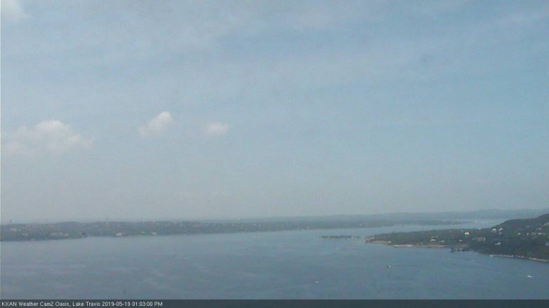 Lake Travis webcam, May 19, 2019 12:05 PM CT