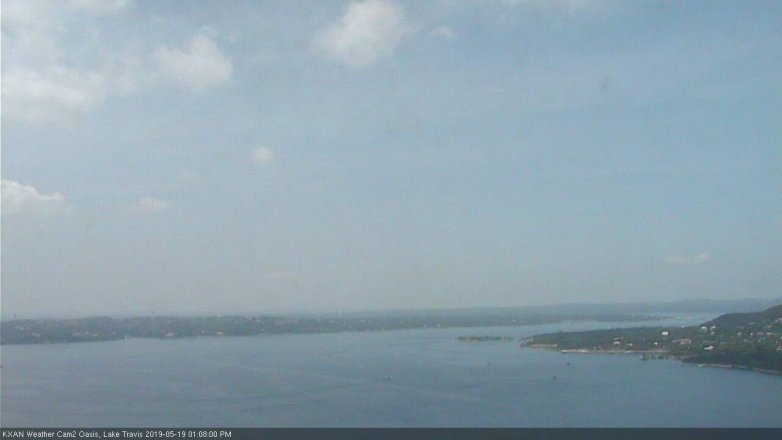 Lake Travis webcam, May 19, 2019 12:10 PM CT