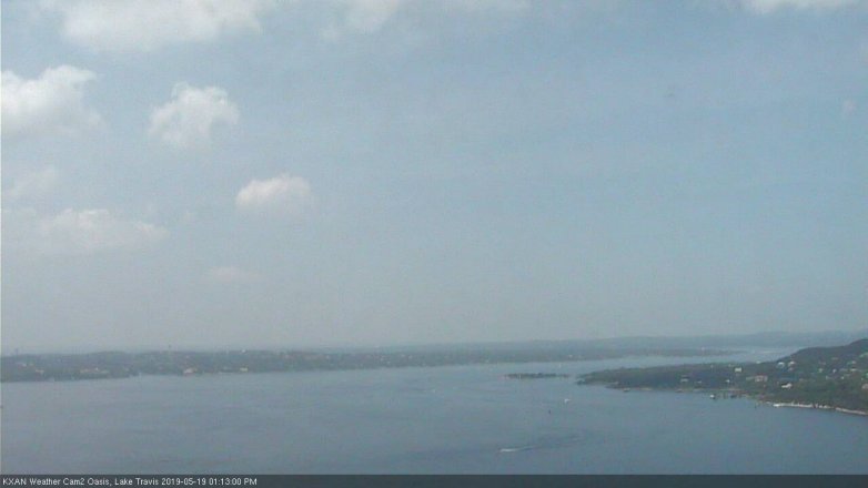 Lake Travis webcam, May 19, 2019 12:15 PM CT