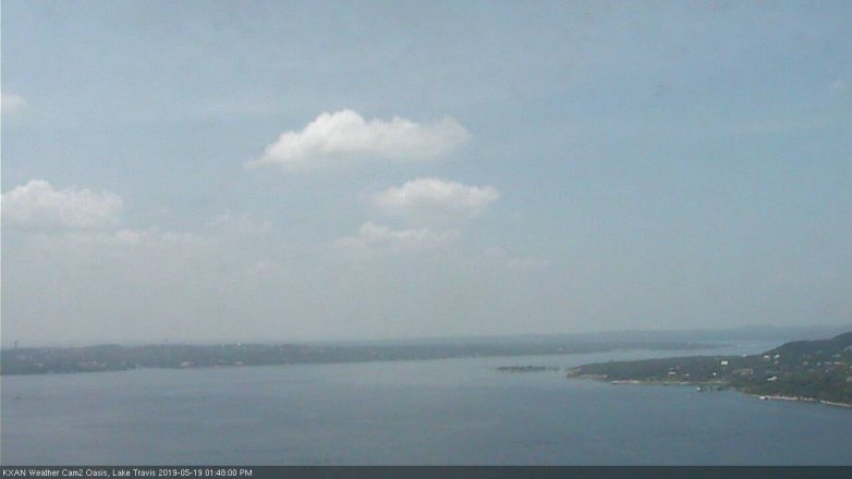 Lake Travis webcam, May 19, 2019 12:50 PM CT