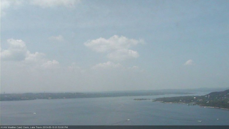 Lake Travis webcam, May 19, 2019 12:55 PM CT