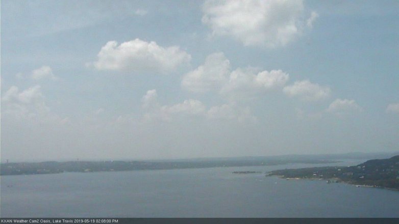 Lake Travis webcam, May 19, 2019 1:10 PM CT