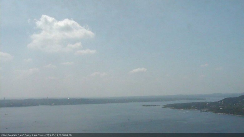 Lake Travis webcam, May 19, 2019 2:05 PM CT