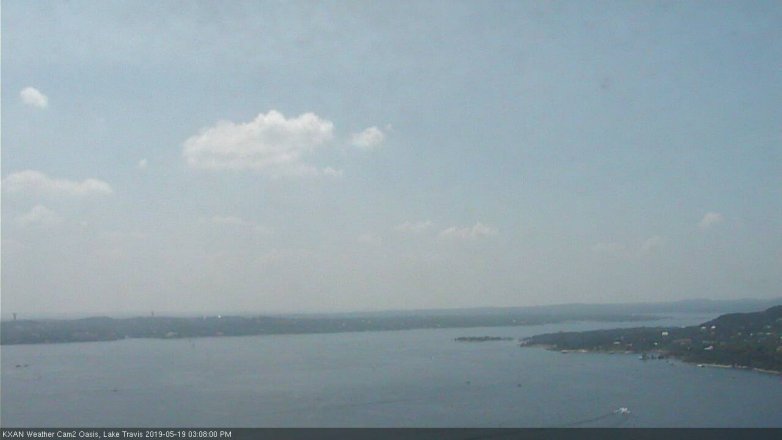 Lake Travis webcam, May 19, 2019 2:10 PM CT
