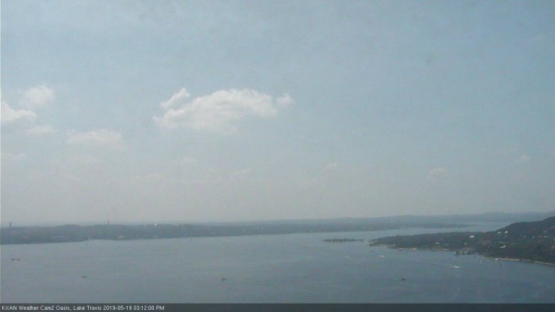 Lake Travis webcam, May 19, 2019 2:15 PM CT