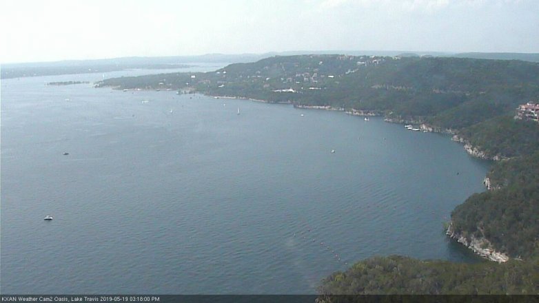 Lake Travis webcam, May 19, 2019 2:20 PM CT