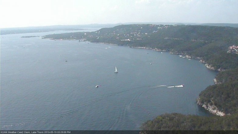 Lake Travis webcam, May 19, 2019 2:30 PM CT