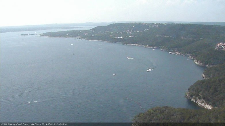Lake Travis webcam, May 19, 2019 2:35 PM CT