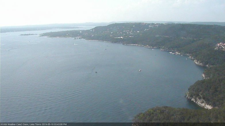 Lake Travis webcam, May 19, 2019 2:45 PM CT