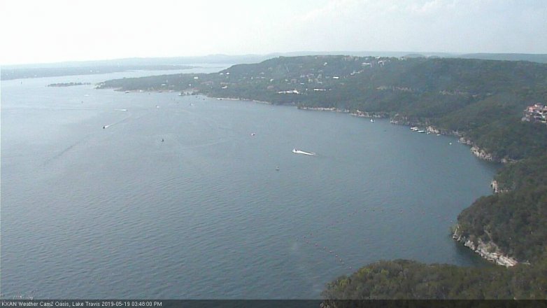 Lake Travis webcam, May 19, 2019 2:50 PM CT