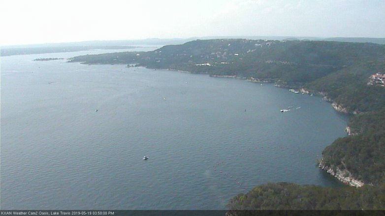 Lake Travis webcam, May 19, 2019 3:00 PM CT