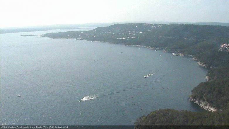 Lake Travis webcam, May 19, 2019 3:10 PM CT
