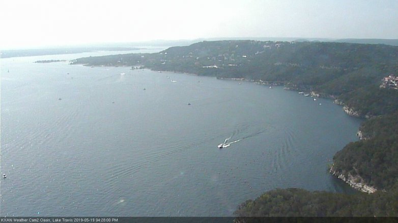 Lake Travis webcam, May 19, 2019 3:30 PM CT