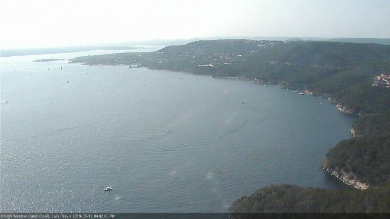 Lake Travis webcam, May 19, 2019 3:45 PM CT