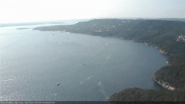 Lake Travis webcam, May 19, 2019 3:50 PM CT