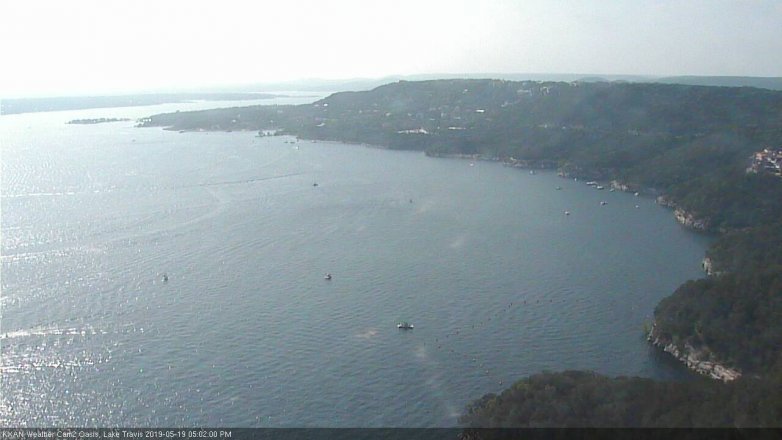 Lake Travis webcam, May 19, 2019 4:05 PM CT