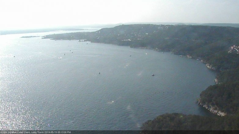Lake Travis webcam, May 19, 2019 4:15 PM CT