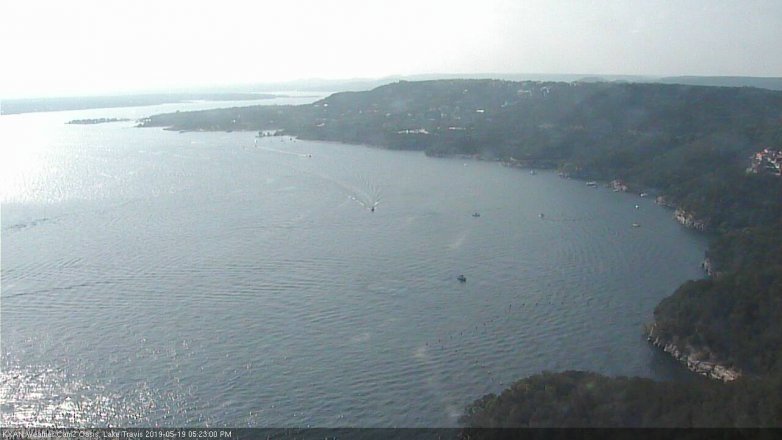 Lake Travis webcam, May 19, 2019 4:25 PM CT