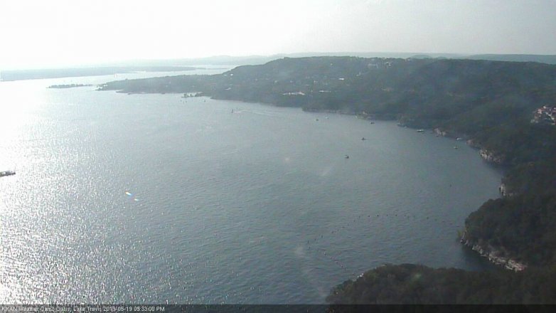Lake Travis webcam, May 19, 2019 4:35 PM CT