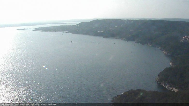 Lake Travis webcam, May 19, 2019 4:40 PM CT