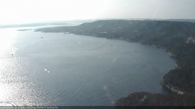 Lake Travis webcam, May 19, 2019 4:45 PM CT