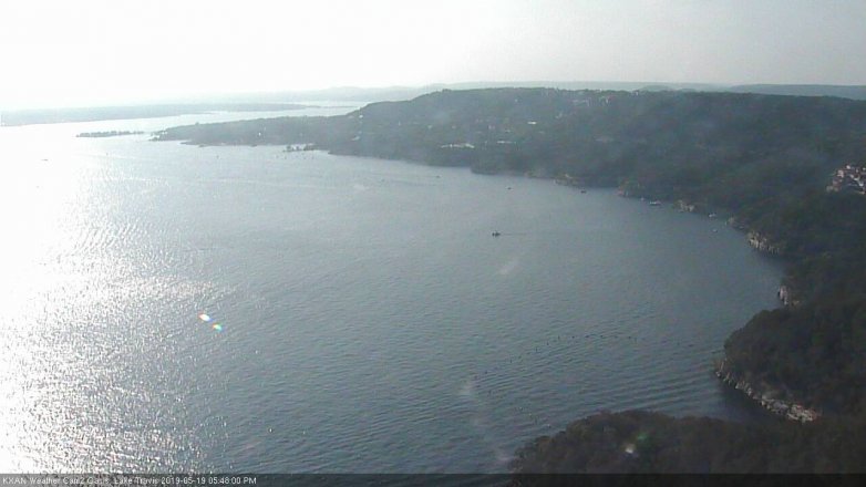 Lake Travis webcam, May 19, 2019 4:50 PM CT