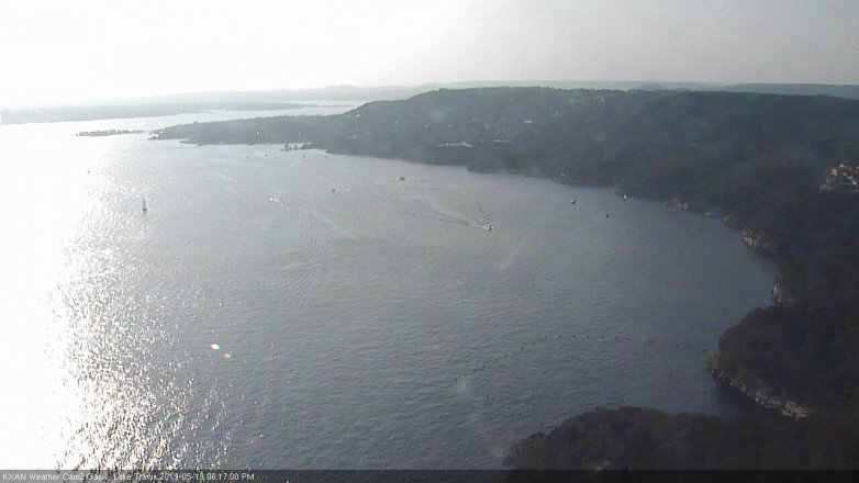 Lake Travis webcam, May 19, 2019 5:20 PM CT