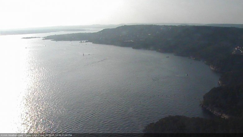 Lake Travis webcam, May 19, 2019 5:25 PM CT