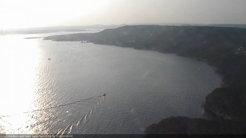 Lake Travis webcam, May 19, 2019 5:55 PM CT