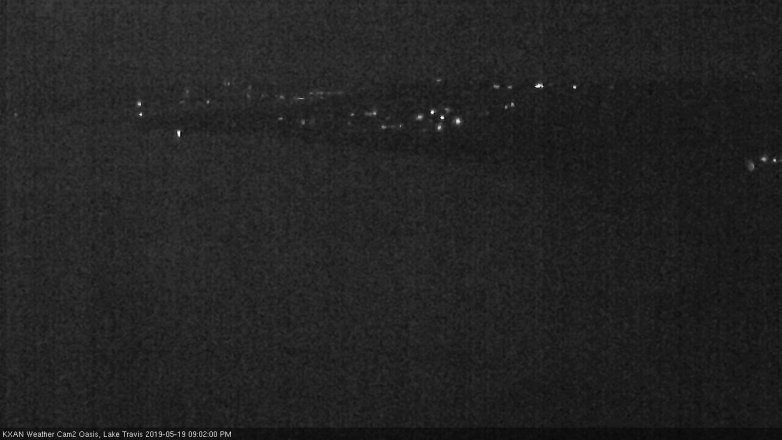 Lake Travis webcam, May 19, 2019 8:05 PM CT