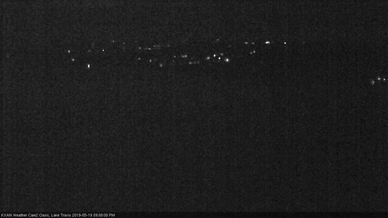 Lake Travis webcam, May 19, 2019 8:10 PM CT