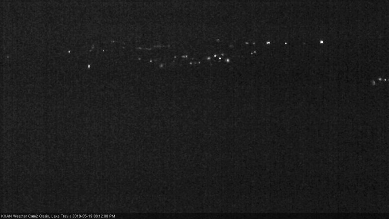Lake Travis webcam, May 19, 2019 8:15 PM CT