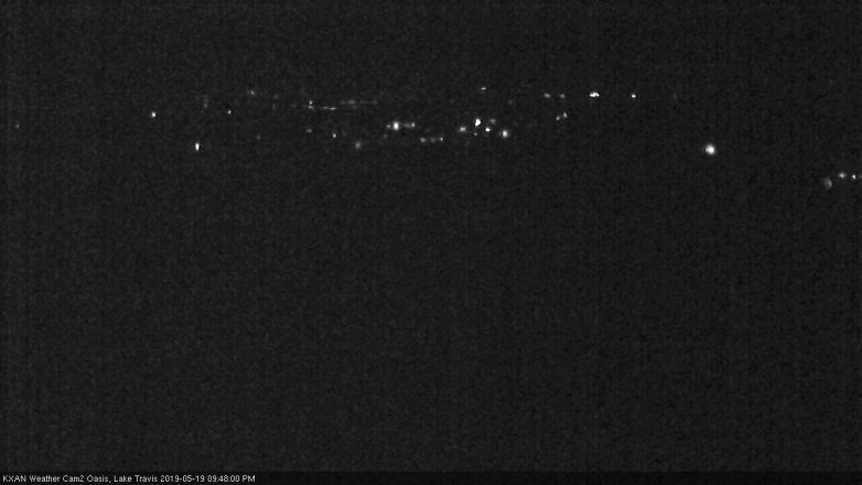 Lake Travis webcam, May 19, 2019 8:50 PM CT