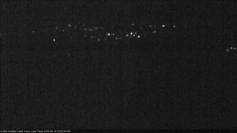 Lake Travis webcam, May 19, 2019 9:05 PM CT