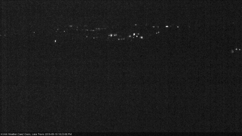 Lake Travis webcam, May 19, 2019 9:25 PM CT