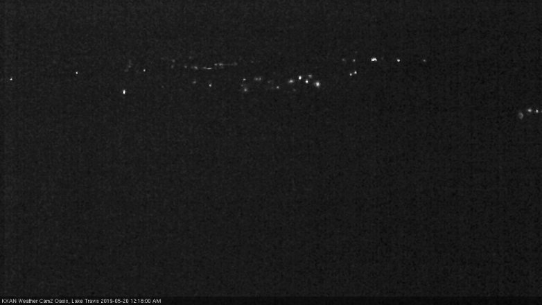 Lake Travis webcam, May 19, 2019 11:20 PM CT