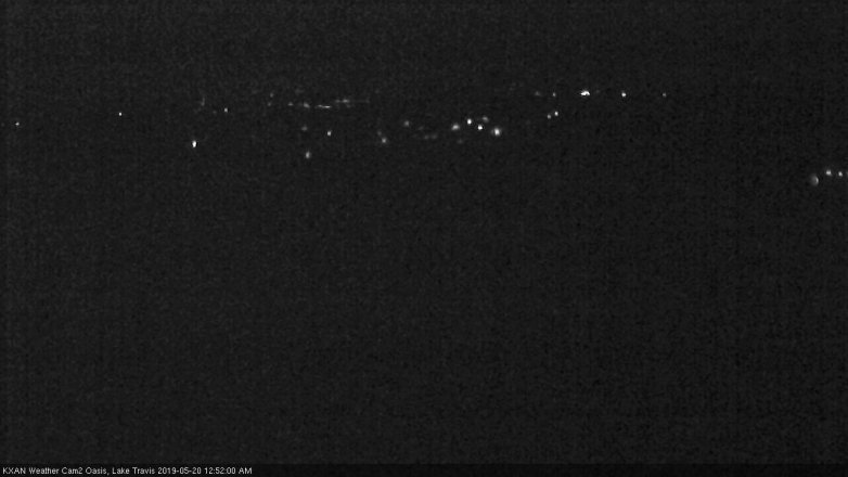Lake Travis webcam, May 19, 2019 11:55 PM CT
