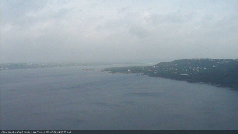Lake Travis webcam, May 20, 2019 9:00 AM CT