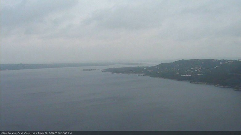 Lake Travis webcam, May 20, 2019 9:15 AM CT