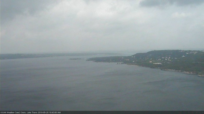 Lake Travis webcam, May 20, 2019 9:45 AM CT