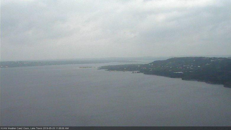 Lake Travis webcam, May 20, 2019 10:10 AM CT