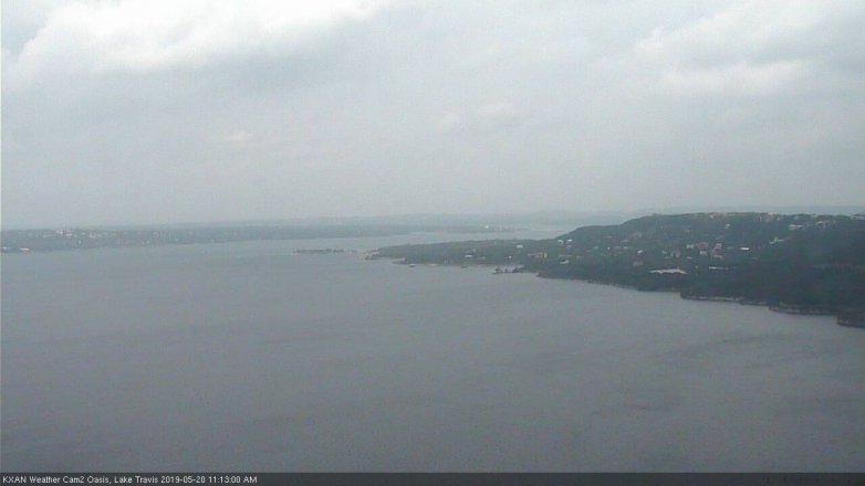 Lake Travis webcam, May 20, 2019 10:15 AM CT