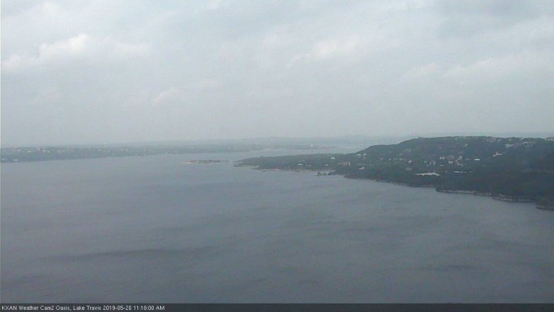 Lake Travis webcam, May 20, 2019 10:20 AM CT
